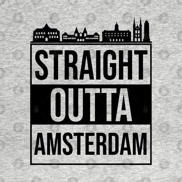 Straight Outta Amsterdam, Holland by alltheprints